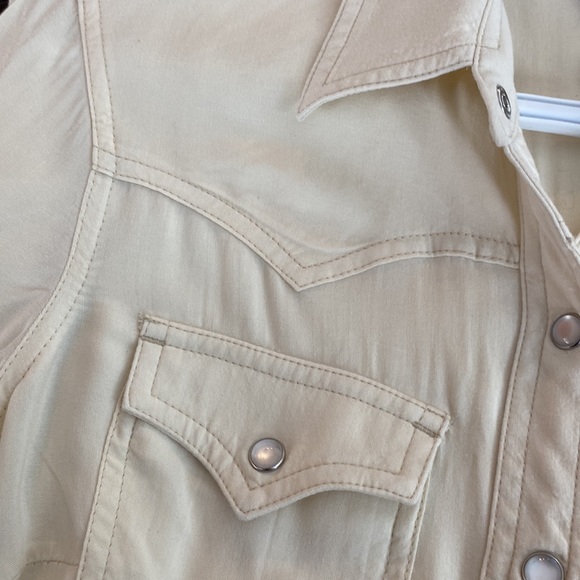 True religion brand jeans, western style blouse in size extra small. - Picture 6 of 10